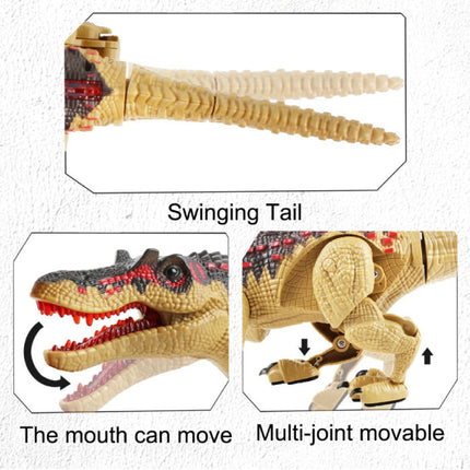 RC Dinosaurus (Spinosaurus) met Afstandsbediening - Bestuurbaar Speelgoed Dino Robot Zwart