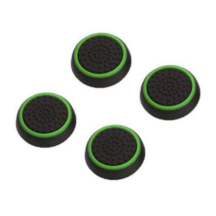 4 Thumb Stick Grips voor PS3/PS4/Xbox 360/Xbox One Joystick - Antislip Controller Caps - Groen