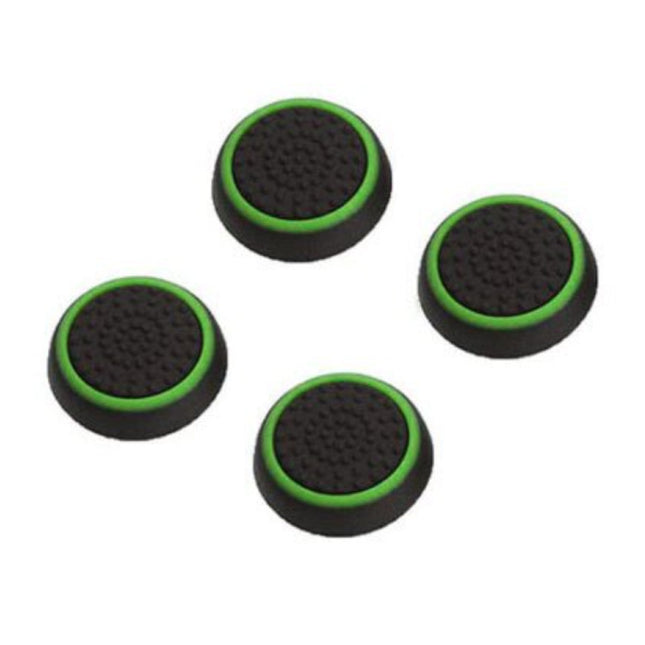 4 Thumb Stick Grips voor PS3/PS4/Xbox 360/Xbox One Joystick - Antislip Controller Caps - Groen