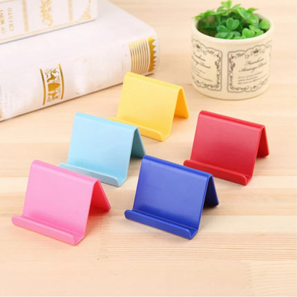 Universele Telefoonhouder Candy Bureau Standaard - Videobellen Smartphone Holder Desk Stand Rood