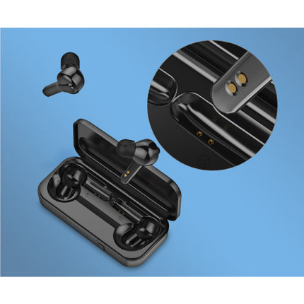 X3 TWS Draadloze Smart Touch Control Oortjes Bluetooth 5.0 Ear Wireless Buds Earphones Earbuds 430mAh Oortelefoon Zwart