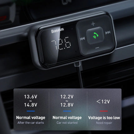 2x USB Autolader Bluetooth Transmitter Handsfree Oplader FM Radio Kit Zwart 