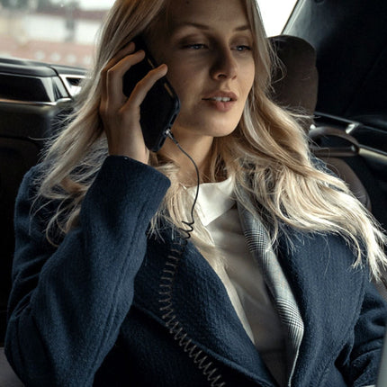 USB-C Spiraal Oplaadkabel - 80 cm - Type C Oplader Data Kabel Rood