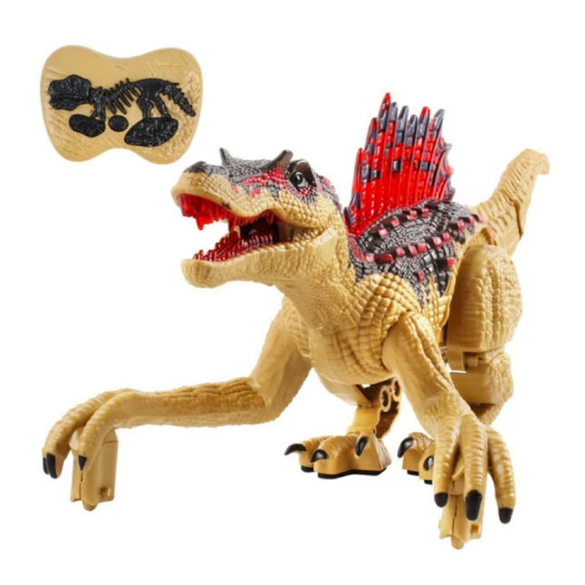 RC Dinosaurus (Spinosaurus) met Afstandsbediening - Bestuurbaar Speelgoed Dino Robot Geel
