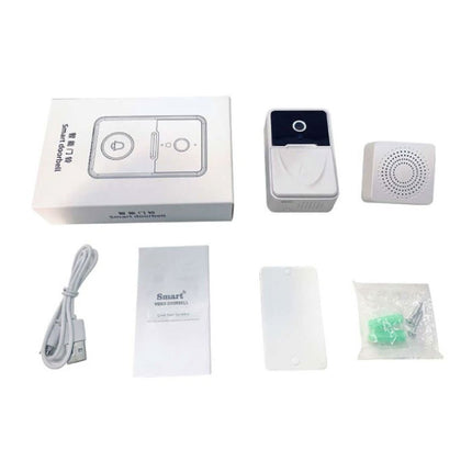 X3 Draadloze Deurbel met Camera en WiFi - Intercom Smart Home Security - IR Night Vision en Bewegingsdetectie