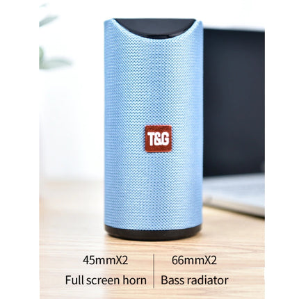 TG-113 Draadloze Soundbar Luidspreker Wireless Bluetooth 4.2 Speaker Box Blauw