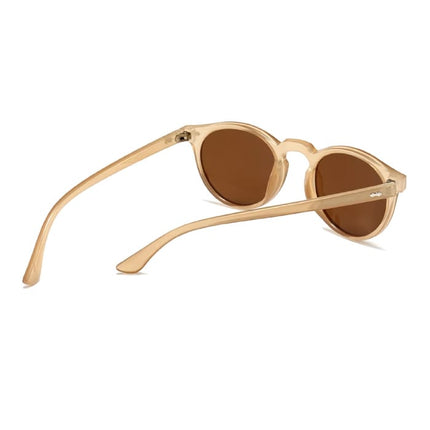 Vintage Zonnebril voor Dames - UV400 Gepolariseerde Bril Shades Brillen - Bruin