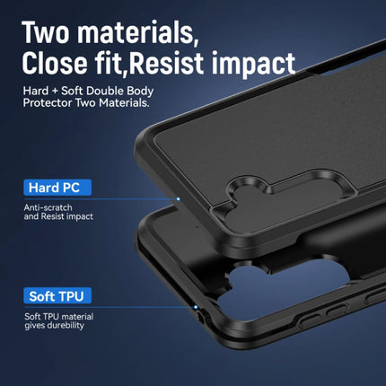 Samsung Galaxy S21 Armor Hoesje - Militaire Kwaliteit PC + TPU Cover - Paars