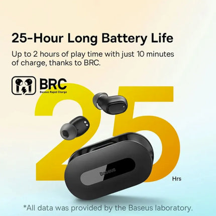 Bowie EZ10 Draadloze Oortjes - Headset Oordopjes TWS Bluetooth 5.3 Zwart