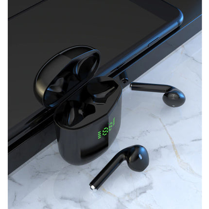Draadloze Bluetooth Oortjes - True Touch Control Oordopjes TWS Earphones Oortelefoon - Qi Draadloos Opladen - Zwart