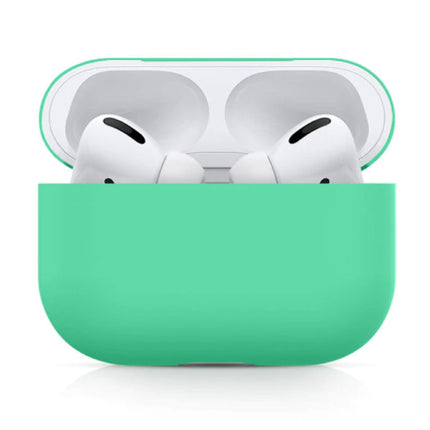 Flexibel Hoesje voor AirPods Pro - Silicone Skin AirPod Case Cover Soepel - Turquoise