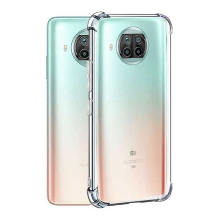 Xiaomi Mi 10T Lite Transparant Bumper Hoesje - Clear Case Cover Silicone TPU Anti-Shock