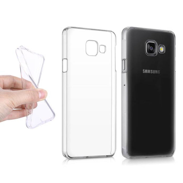 Samsung Galaxy A3 2016 Transparant Clear Case Cover Silicone TPU Hoesje 