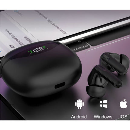 JS12 Air Pro Draadloze Oordopjes - Touch Control Oortjes TWS Bluetooth 5.1 Roze