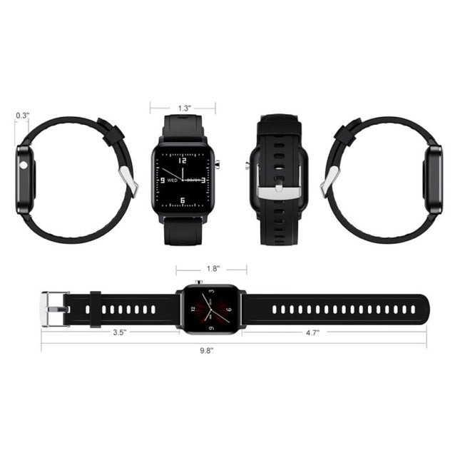 M2 Fitness Activity Tracker Smartwatch Sport Smartband Smartphone Horloge iOS / Android Goud