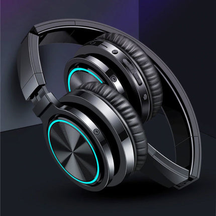 Draadloze Koptelefoon - Bluetooth 5.0 Noise Cancelling Headphones Gaming Headset Rood