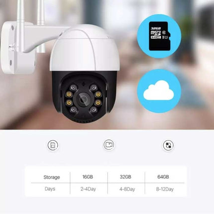 Beveiligings Camera met Microfoon - WiFi CCTV Intercom Smart Home Security Alarm 