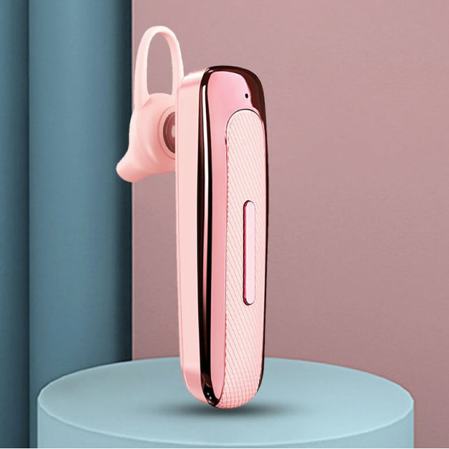 Draadloze Business Headset - Handsfree Oordopje Zakelijk Bluetooth 5.0 Roze