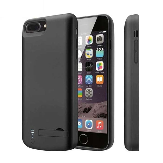 iPhone 11 Pro Max Powercase 10.000mAh Powerbank Hoesje Oplader Batterij Cover Case Zwart