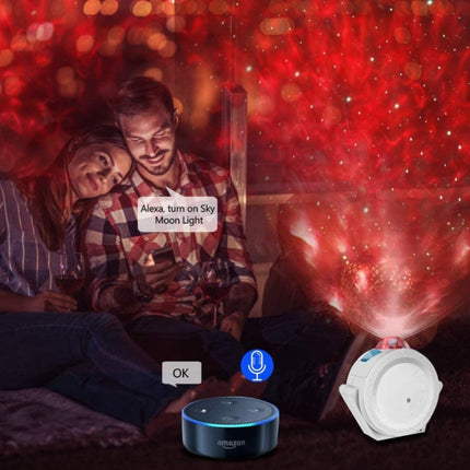 Sterren Projector - Bluetooth Sterrenhemel Muziek Sfeerlamp Tafellamp Zwart