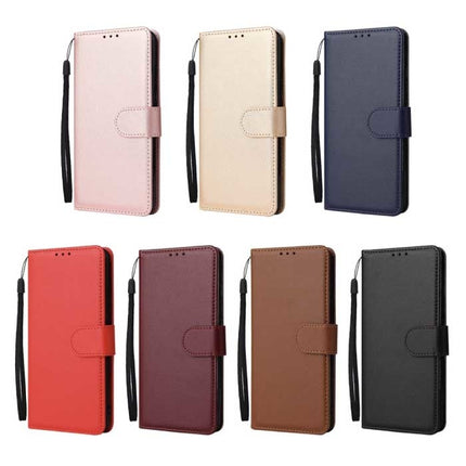 iPhone 13 Pro Flip Case Portefeuille PU Leer - Wallet Cover Hoesje Bruin