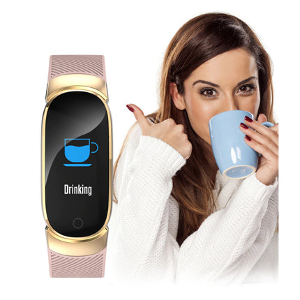 Fashion Sports Smartwatch Fitness Sport Activity Tracker Smartphone Horloge iOS Android iPhone Samsung Huawei Blauw