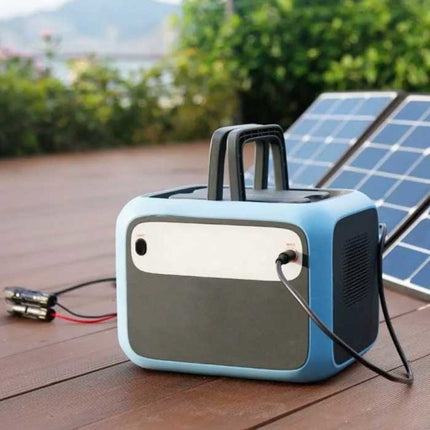 500Wh/300W Oplaadstation - AC/DC Generator Solar Batterij Oplader Rood