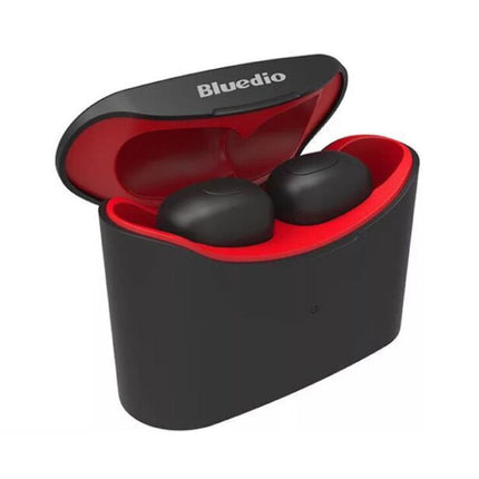 T-Elf Mini TWS Draadloze Bluetooth 5.0 Oortjes Ear Wireless Buds Earphones Earbuds Oortelefoon Rood