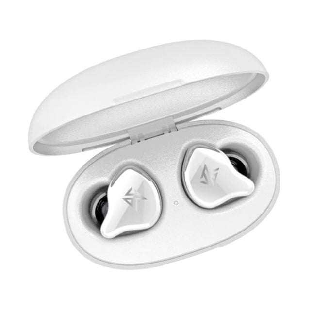 S1D Draadloze Oortjes Touch Bediening TWS Bluetooth 5.0 Wireless Earphones Ear Buds Oortelefoon Wit