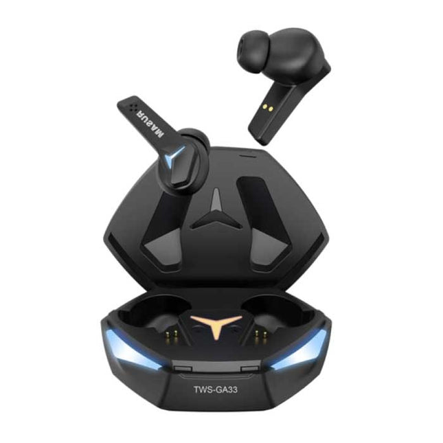GA33 Draadloze Oortjes - Gaming Headset Oordopjes TWS Bluetooth 5.2 Earphones Earbuds Wit