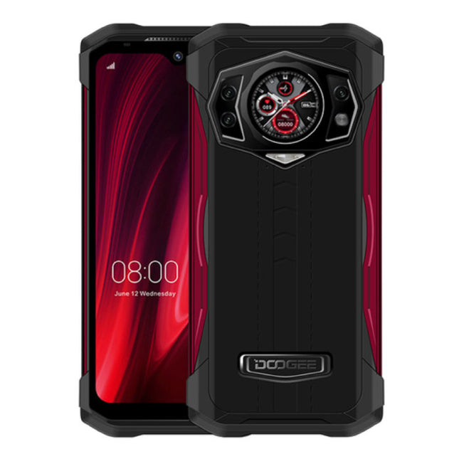 S98 Smartphone Outdoor Rood - Octa Core - 8 GB RAM - 256 GB Opslag - 64 MP Camera - 6000mAh Batterij