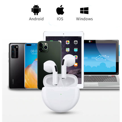 Pro 4 Draadloze Oortjes - True Touch Control TWS Oordopjes Bluetooth 5.0  Wireless Buds Earphones Oortelefoon Zwart
