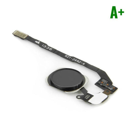 Voor Apple iPhone 5C - A+ Home Button Assembly met Flex Cable Zwart