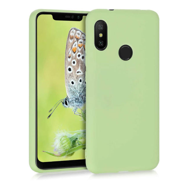Xiaomi Redmi 9 Ultraslim Silicone Hoesje TPU Case Cover Groen
