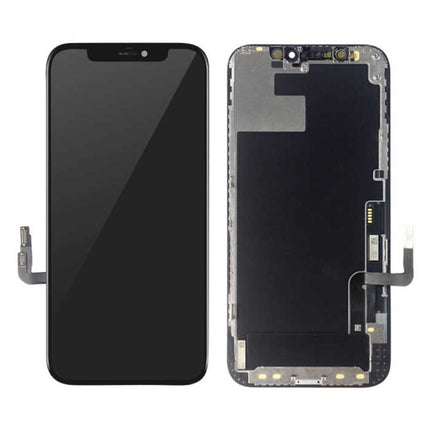 iPhone 12 Mini Scherm (Touchscreen + OLED + Onderdelen) AAA+ Kwaliteit - Zwart + Gereedschap