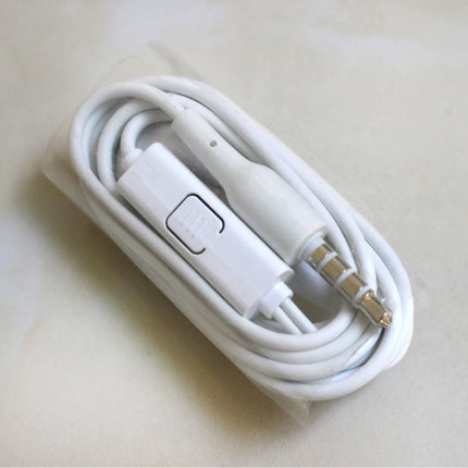 Y6 Wired Earphones Oortjes Ecouteur Oortelefoon met Microfoon Wit