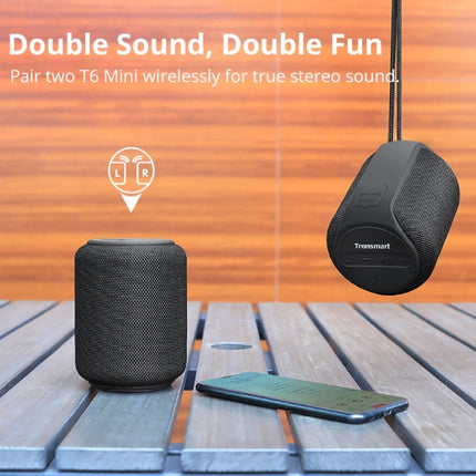 T6 Mini Bluetooth 5.0 Soundbox Draadloze Luidspreker Externe Wireless Speaker Zwart