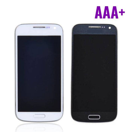 Samsung Galaxy S4 Mini Scherm (Touchscreen + AMOLED + Onderdelen) AAA+ Kwaliteit - Blauw/Wit
