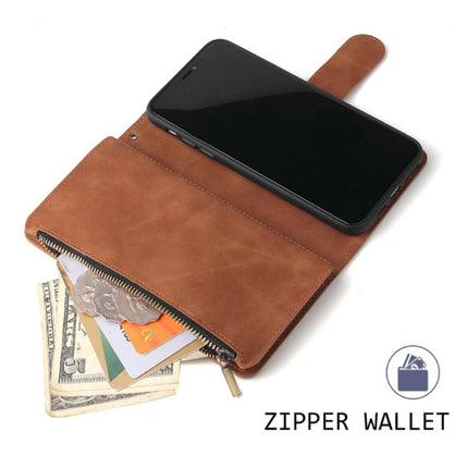 Samsung Galaxy S20 Ultra - Leren Wallet Flip Case Cover Hoesje Portefeuille Zwart