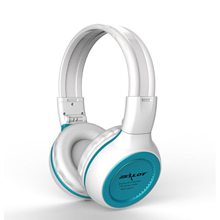 B570 Draadloze Koptelefoon met LED Display en FM Radio - Bluetooth 5.0 Wireless Headphones Stereo Studio Blauw