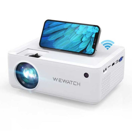 V10 LED Projector - Mini Beamer Home Media Speler Wit