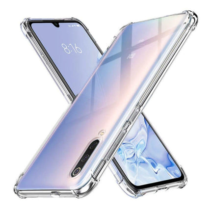 Xiaomi Mi 9 Lite Transparant Bumper Hoesje - Clear Case Cover Silicone TPU Anti-Shock