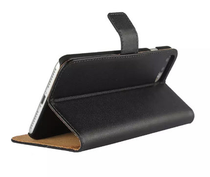 iPhone 6 Plus/6S Plus - Wallet Flip Case Cover Cas Hoesje Portefeuille Zwart