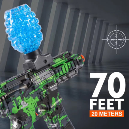 Gel Ball Blaster - M416 Model Speelgoed Soft Shell Foam Shooter - Paars