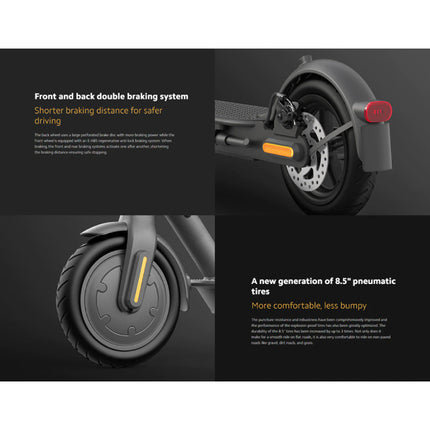 Mi 1S Elektrische Scooter Ultralicht - Off-Road Smart E Step - 250W - 25 km/u - 8.5 inch Wielen Zwart