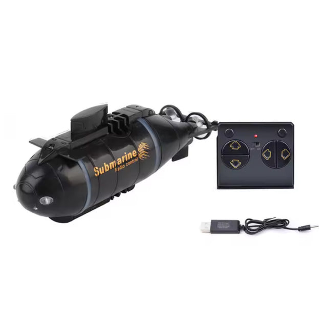 RC Duikboot met Afstandsbediening - Speelgoed Submarine Waterdicht - Zwart