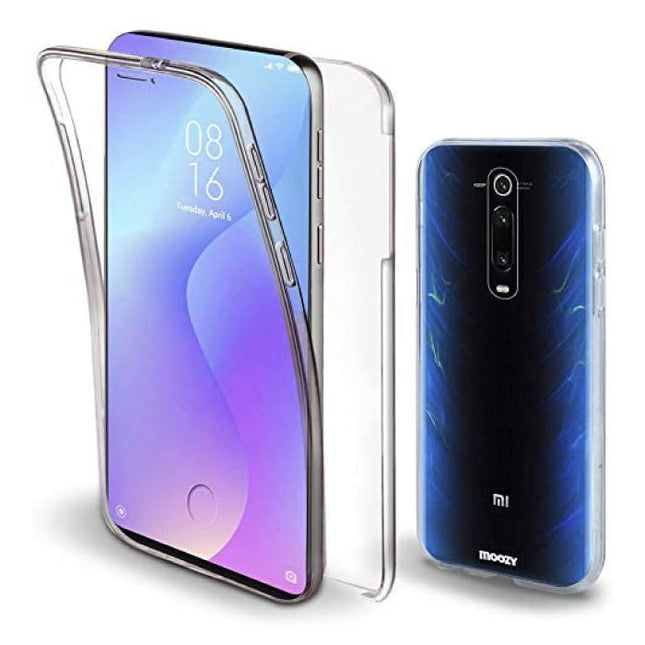 Xiaomi Mi 9T Pro Full Body 360° Hoesje - Volledige Bescherming Transparant TPU Silicone Case + PET Screenprotector