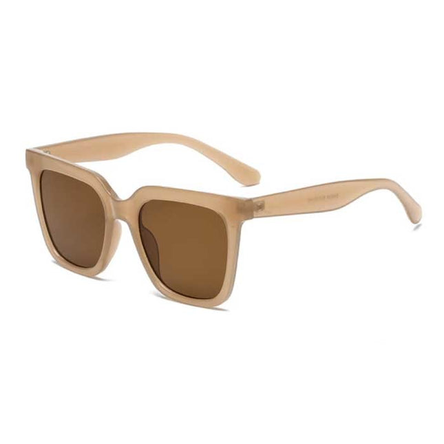 Vintage Zonnebril voor Dames - Retro Bril Eyewear UV400 Driving Shades Bruin