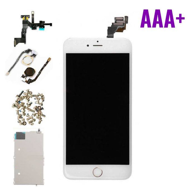 iPhone 6 Plus Voorgemonteerd Scherm (Touchscreen + LCD + Onderdelen) AAA+ Kwaliteit - Wit