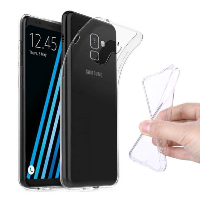 Samsung Galaxy A7 2018 Transparant Clear Case Cover Silicone TPU Hoesje 